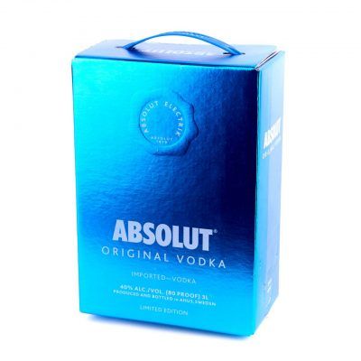 Водка Абсолют синий (Absolut) 3 литра